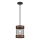 Westinghouse 61179 - Pakabinamas sietynas LANGSTON 1xE27/60W/230V barnwood