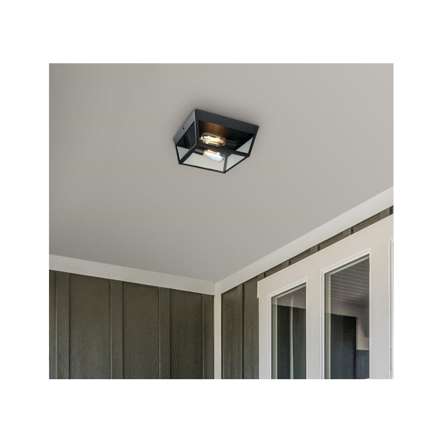 Westinghouse 61219 - Lauko lubinis šviestuvas PETERSON 2xE27/40W/230V IP44