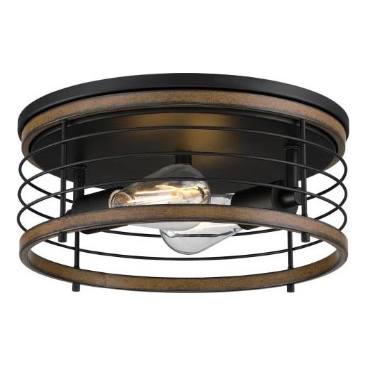Westinghouse 61250 - Lubinis šviestuvas ACKTON 2xE27/60W/230V barnwood