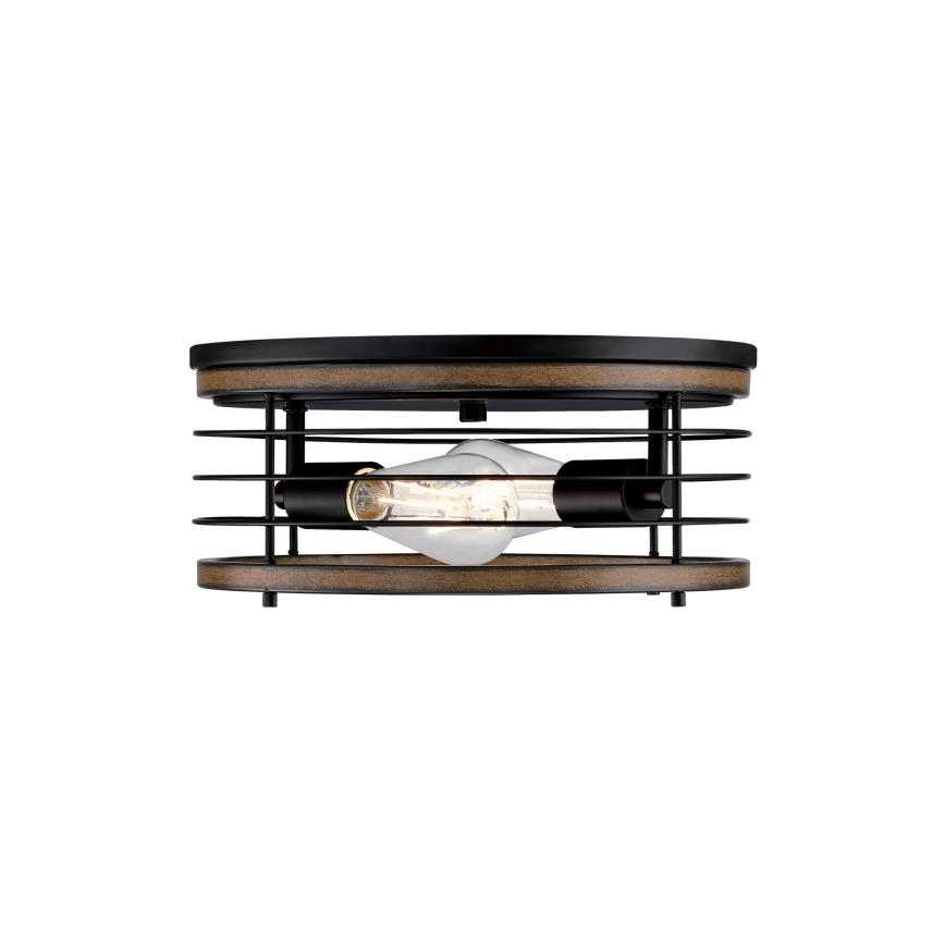 Westinghouse 61250 - Lubinis šviestuvas ACKTON 2xE27/60W/230V barnwood