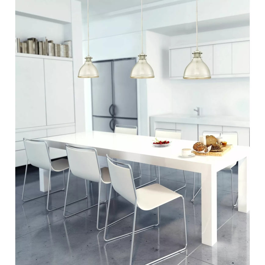 Westinghouse 6326940  - Pakabinamas šviestuvas ant strypo MORRISON 1xE27/60W/230V skersmuo 31 cm