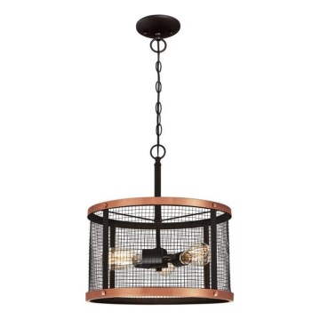 Westinghouse 63327 - Pakabinama liustra ant grandinės EMELIE 3xE27/60W/230V skersm. 42 cm