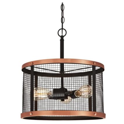 Westinghouse 63327 - Pakabinama liustra ant grandinės EMELIE 3xE27/60W/230V skersm. 42 cm