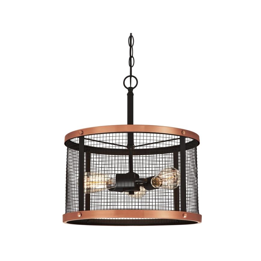 Westinghouse 63327 - Pakabinama liustra ant grandinės EMELIE 3xE27/60W/230V skersm. 42 cm