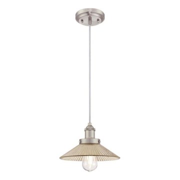 Westinghouse 6338840 - Pakabinamas šviestuvas ant laido BONNIE 1xE27/60W/230V Ø 25 cm