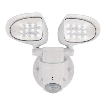 Westinghouse 63642 - LED Lauko prožektorius su jutikliu 2xLED/8,75W/230V IP44