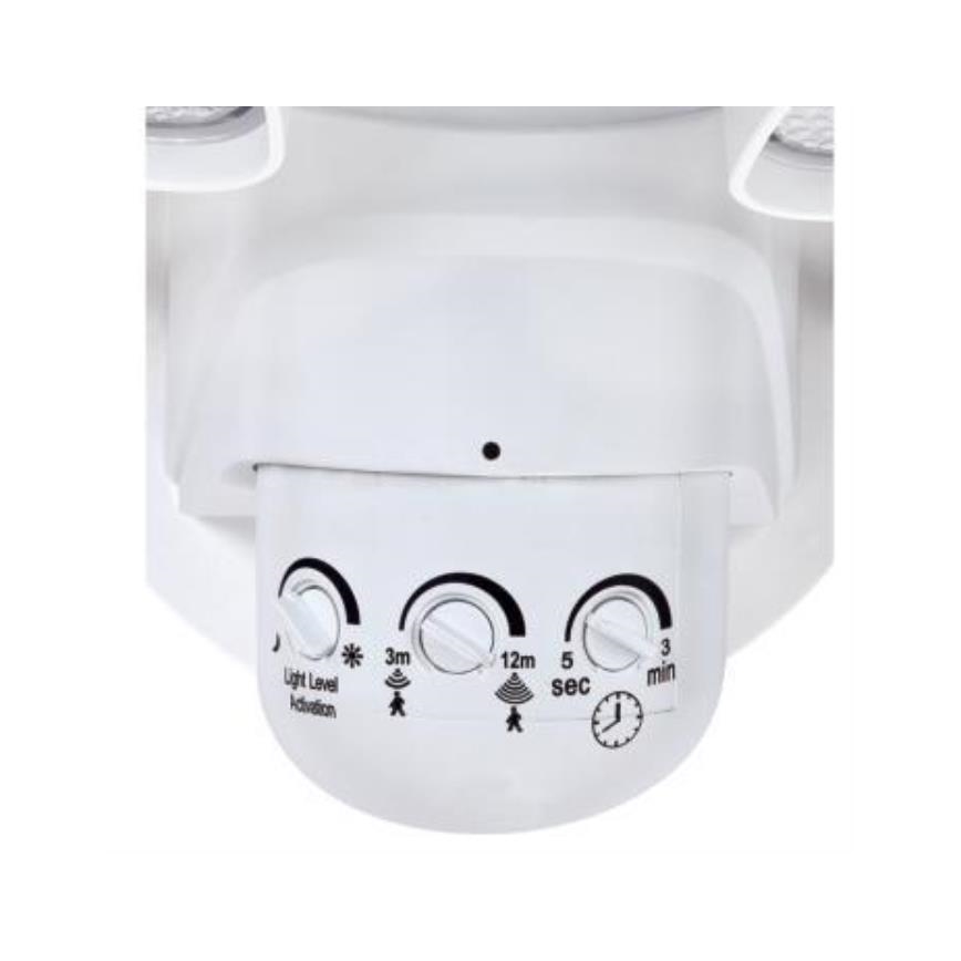 Westinghouse 63642 - LED Lauko prožektorius su jutikliu 2xLED/8,75W/230V IP44