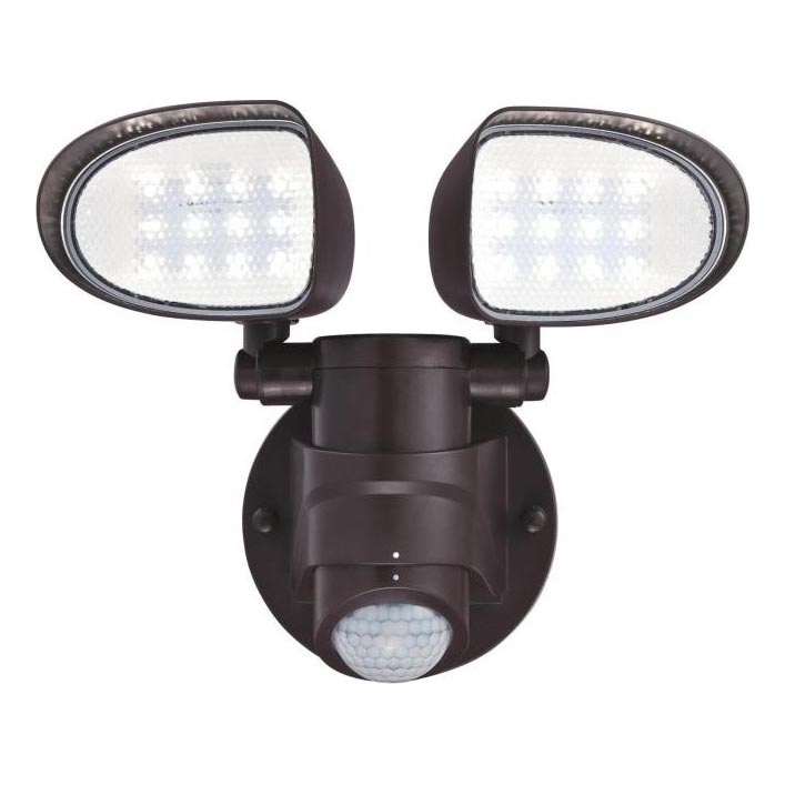 Westinghouse 63643 - LED Lauko prožektorius su jutikliu 2xLED/8,75W/230V IP44