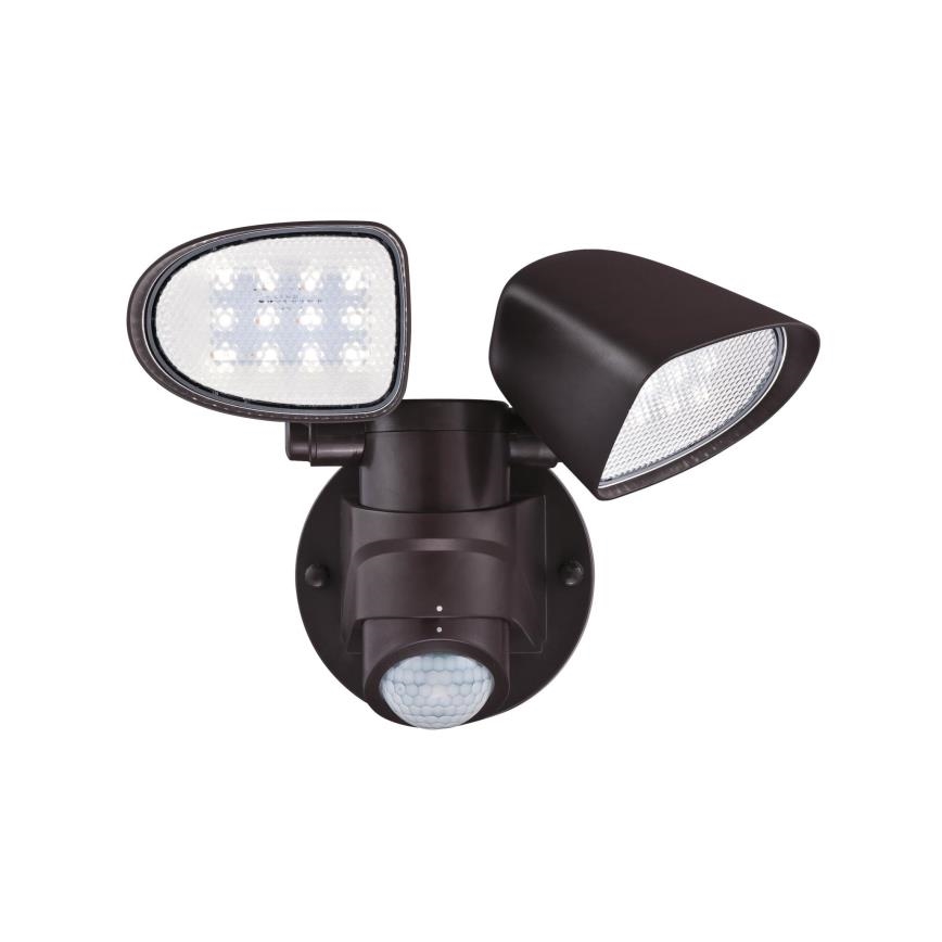 Westinghouse 63643 - LED Lauko prožektorius su jutikliu 2xLED/8,75W/230V IP44