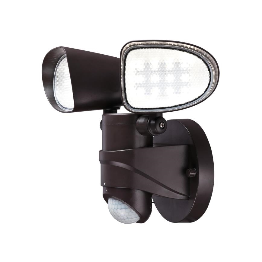 Westinghouse 63643 - LED Lauko prožektorius su jutikliu 2xLED/8,75W/230V IP44
