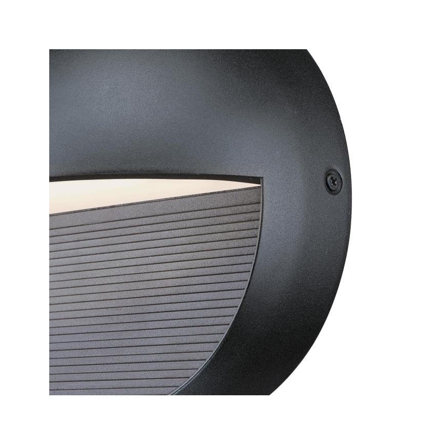 Westinghouse 65790 - LED Reguliuojamas lauko sieninis šviestuvas WINSLETT LED/10W/230V IP44 juodas
