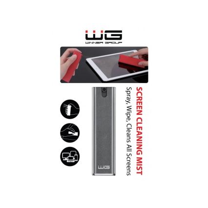 Winner Group - 2 viename ekrano valiklis, juodas