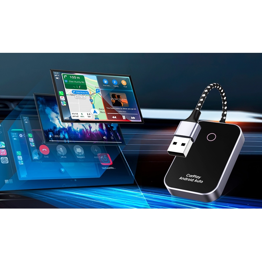 Winner Group-Adapteris GoWireless! belaidžiam ryšiui CarPlay ir Android Automobilis