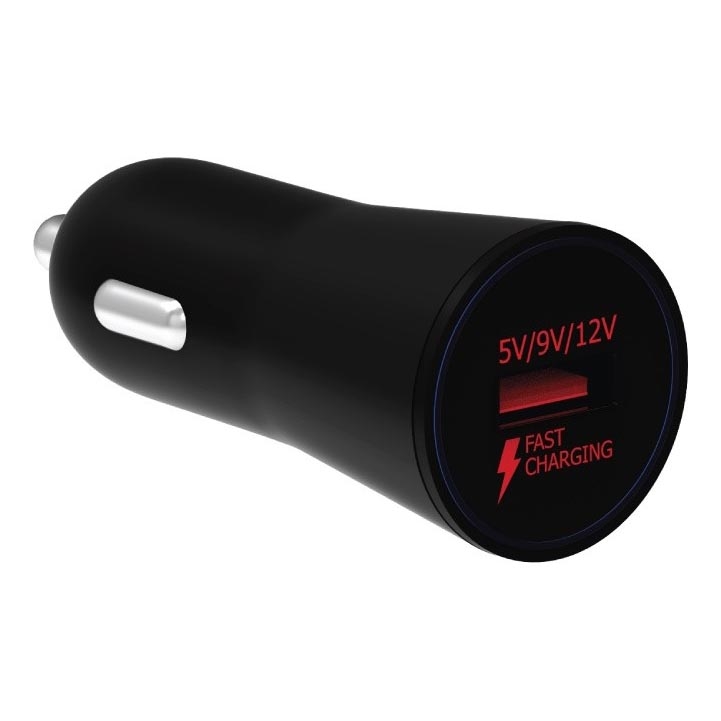 Winner Group - Automobilio įkroviklis 1xUSB-A Power Delivery 18W juoda