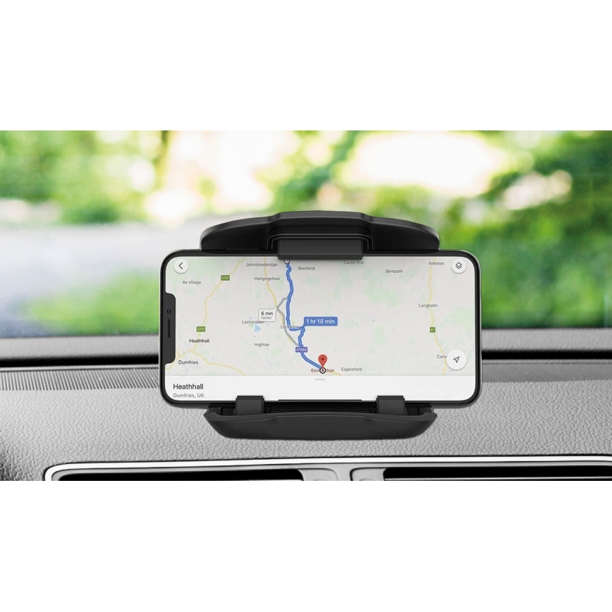 Winner Group - Automobilio telefono laikiklis su siurbtuku juoda