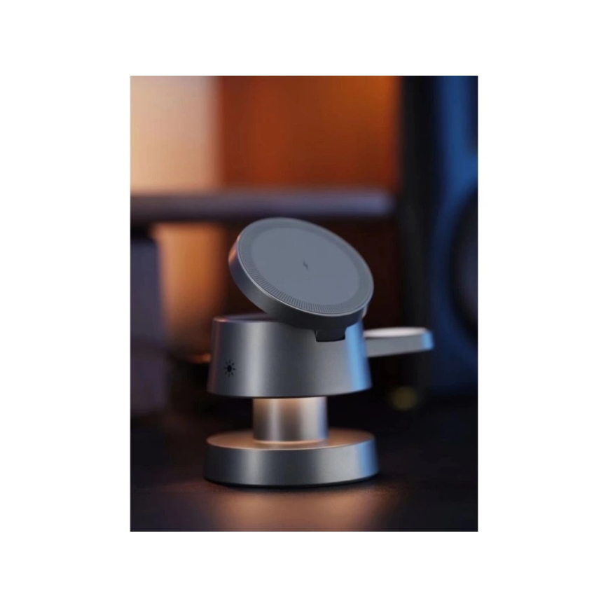 Winner Group - Belaidis 4 viename įkroviklis MUSH8OOM 27W, antracitas