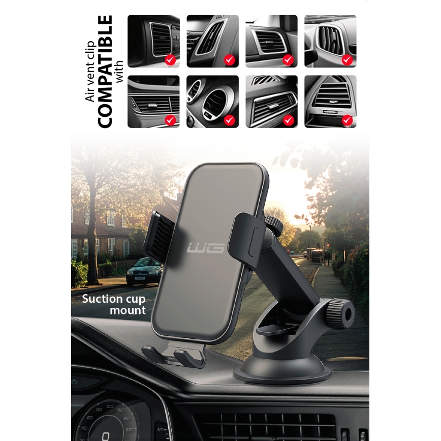 Winner Group - Belaidis įkroviklis ir automobilinis laikiklis 15 W
