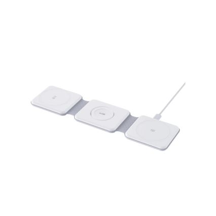 Winner Group - Belaidis sulankstomas 3 viename įkroviklis MAXFLEX 22,5W baltas