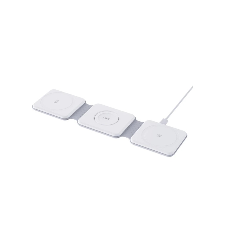 Winner Group - Belaidis sulankstomas 3 viename įkroviklis MAXFLEX 22,5W baltas