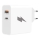 Winner Group - Greito įkrovimo adapteris 1xUSB-C + 1xUSB-A Power Delivery 45W balta