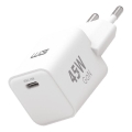 Winner Group - Greito įkrovimo adapteris 1xUSB-C Power Delivery 45W balta