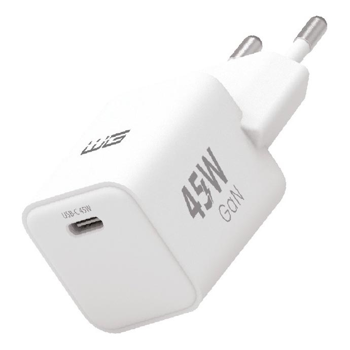 Winner Group - Greito įkrovimo adapteris 1xUSB-C Power Delivery 45W balta