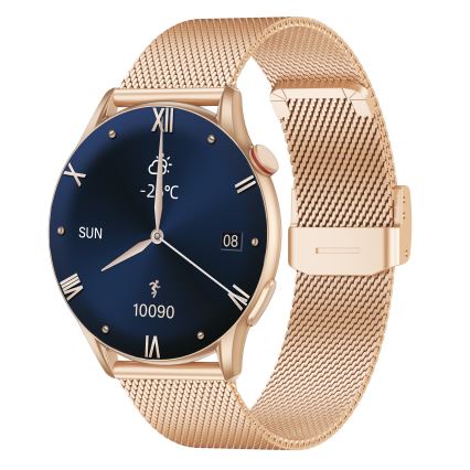 Winner Group - Išmanus laikrodis AirFlex 2 Elegance 280 mAh IP68 auksas