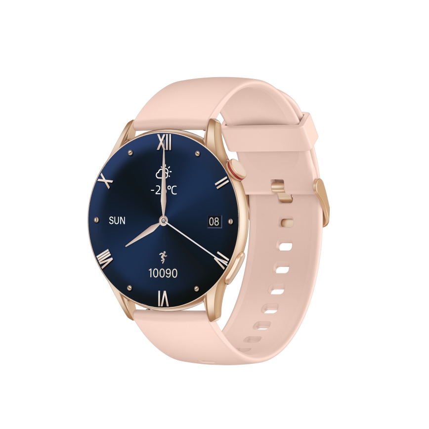Winner Group - Išmanus laikrodis AirFlex 2 Elegance 280 mAh IP68 auksas