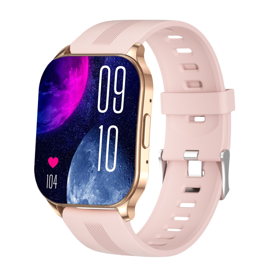 Winner Group - Išmanus laikrodis AirFlexOne+ 300 mAh IP68 auksas