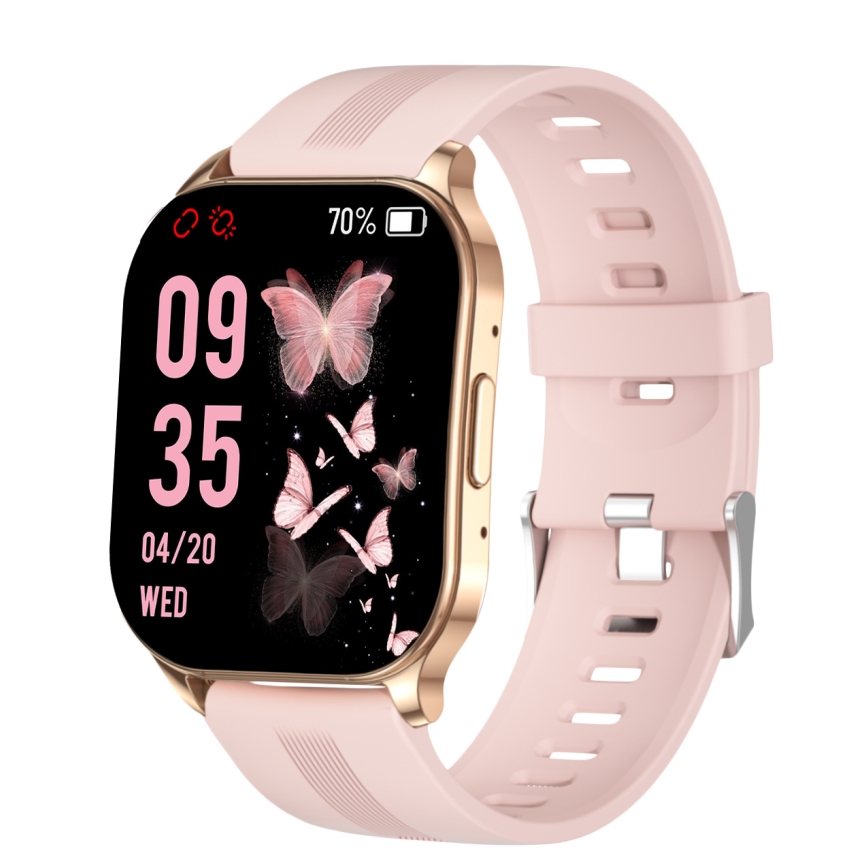 Winner Group - Išmanus laikrodis AirFlexOne+ 300 mAh IP68 auksas