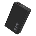 Winner Group - Išorinė baterija su ekranu 20000 mAh 20W Power Delivery juoda