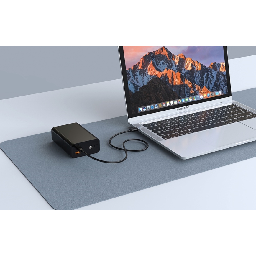 Winner Group - Išorinė baterija su ekranu 20000 mAh 20W Power Delivery juoda