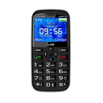 Winner Group - Mobilusis telefonas senjorams 1600 mAh juoda