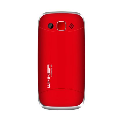 Winner Group - Mobilusis telefonas senjorams 1600 mAh raudona