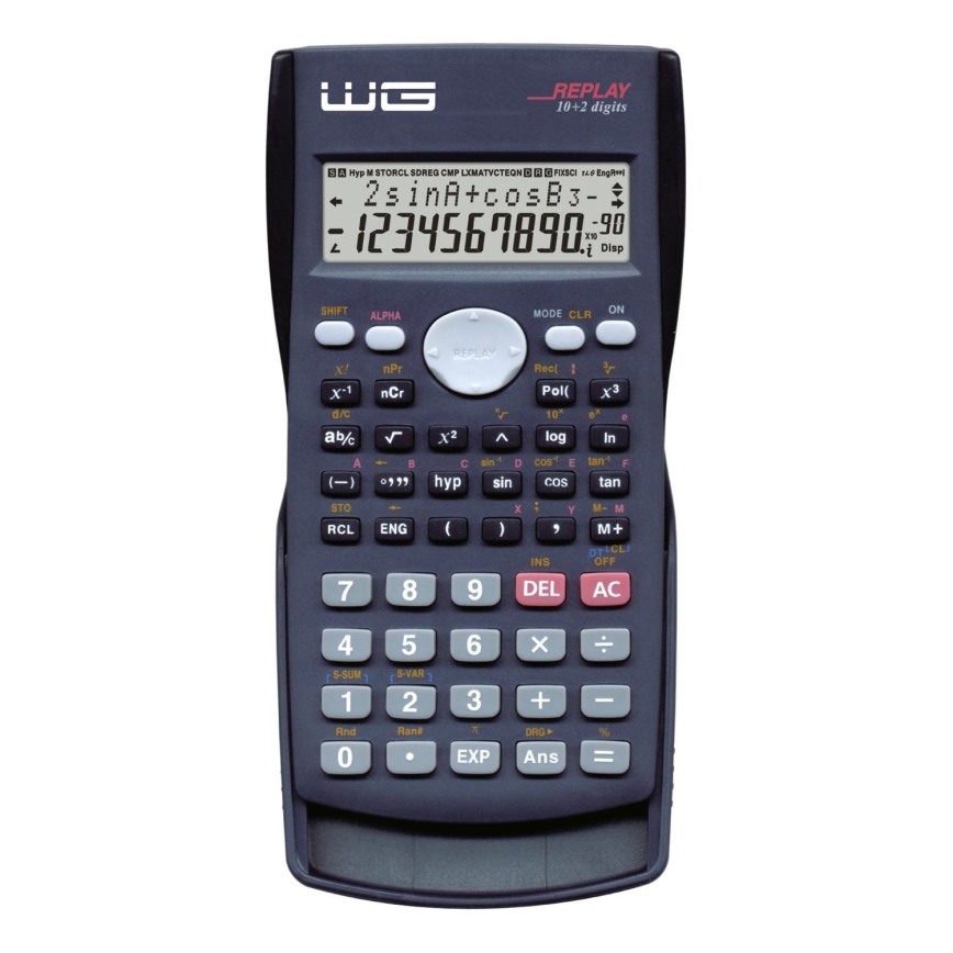 Winner Group - Mokslinis skaičiuotuvas MathMaster Pro 1xLR44 juoda
