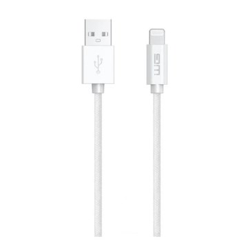 Winner Group - USB kabelis MFI Lightning / USB-A 1 m baltas