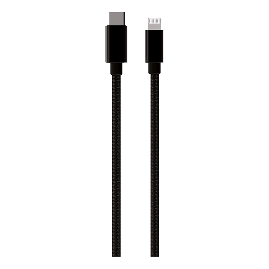 Winner Group - USB laidas Lightning / USB-C 60W 50cm juoda