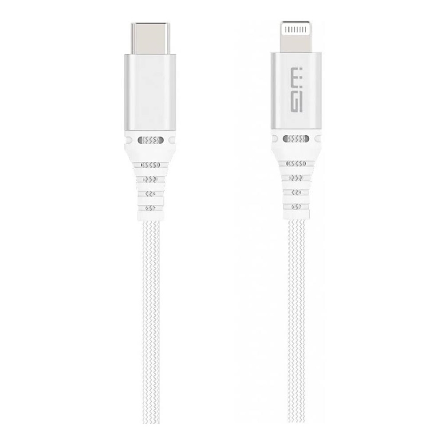 Winner Group - USB laidas MFI Lightning / USB-C 1m balta