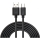 Winner Group - USB laidas pratęstas Micro USB / USB-A 1m juoda