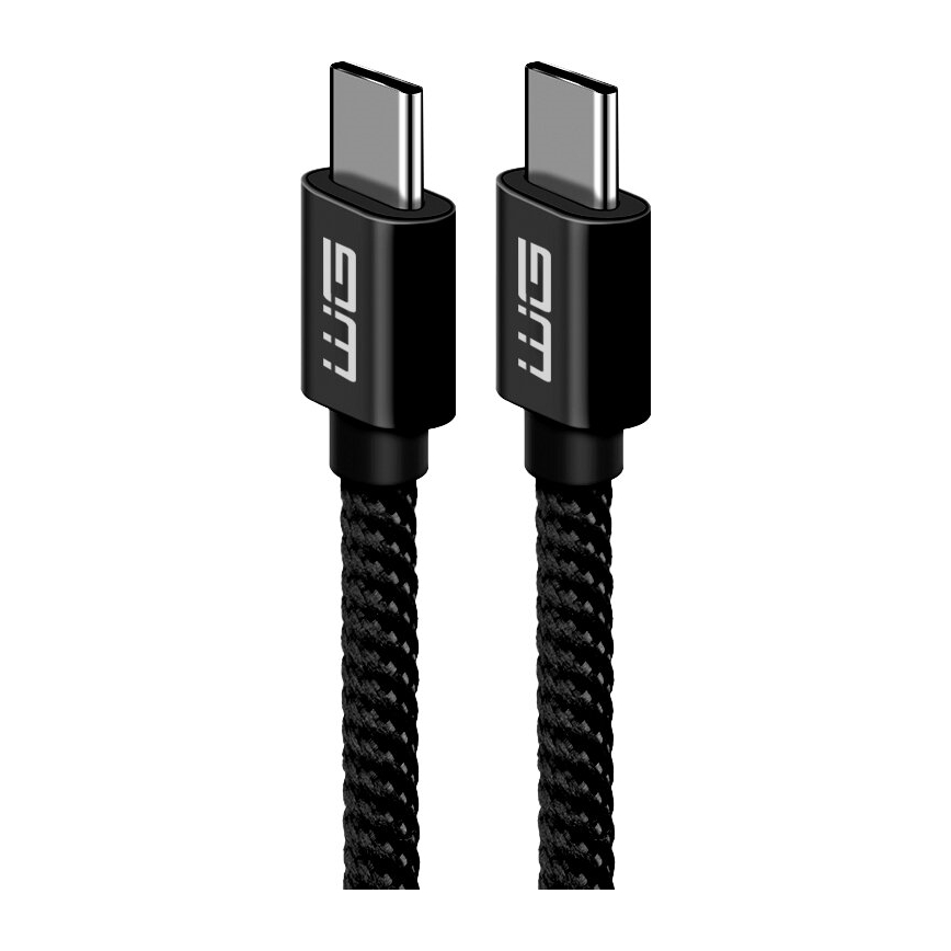 Winner Group - USB laidas USB-C / USB-C 60W 1m juoda