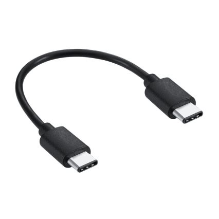 Winner Group - USB laidas USB-C / USB-C 60W 20cm juoda