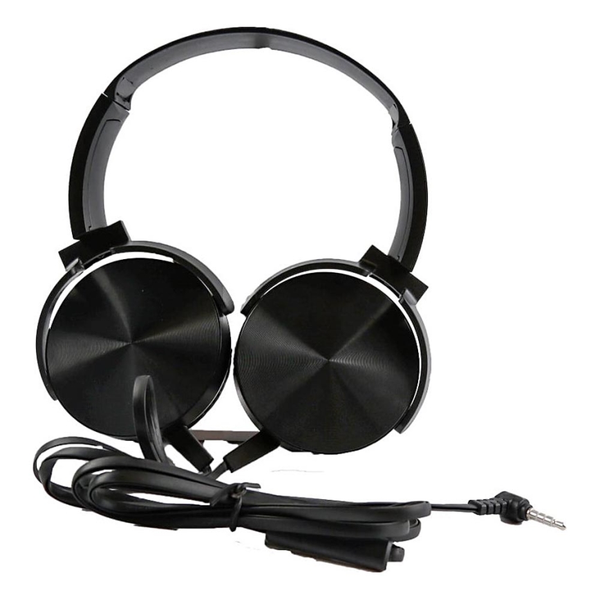 Wired headphones su mikrofonu mini-jack C