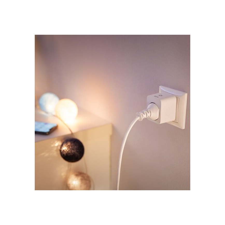 WiZ - Išmanusis lizdas E 2300W + galios matuoklis Wi-Fi