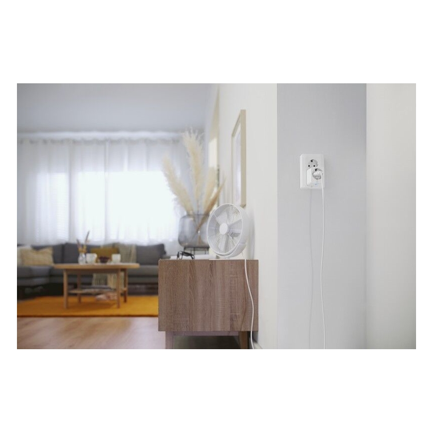 WiZ - Išmanusis lizdas E 2300W + galios matuoklis Wi-Fi