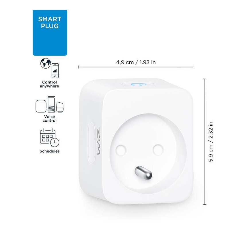 WiZ - Išmanusis lizdas E 2300W Wi-Fi