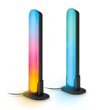 WiZ - KOMPLEKTAS 2 vnt. RGBIC LED dimeriuojami GRADIENT šviestuvai LED/8,2W/230V 2700-6500K Wi-Fi