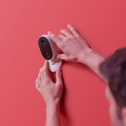WiZ - Namų stebėjimo rinkinys: 1x kamera + 3x LED RGB lemputė A60 E27/8,5W/230V Wi-Fi
