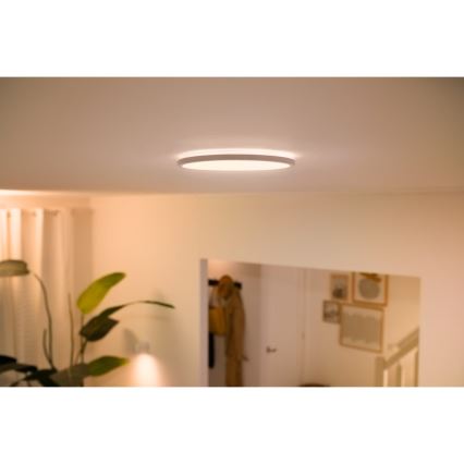 WiZ - LED Reguliuojama lubinis šviestuvas SUPERSLIM LED/16W/230V 2700-6500K Wi-Fi