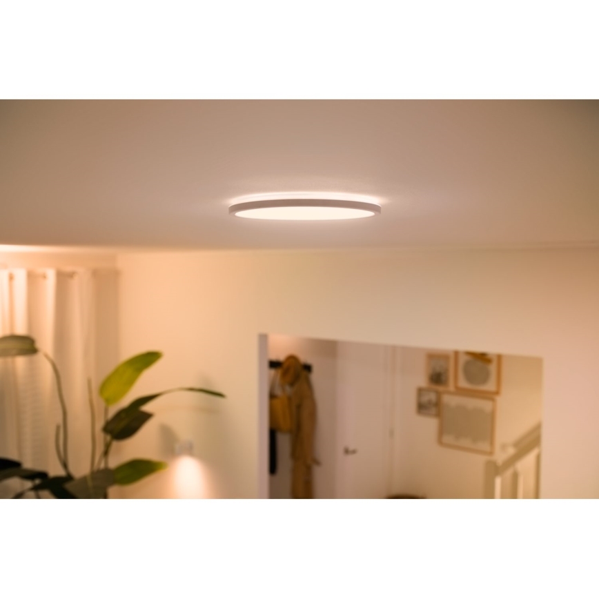 WiZ - LED Reguliuojama lubinis šviestuvas SUPERSLIM LED/16W/230V 2700-6500K Wi-Fi