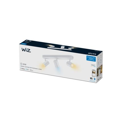 WiZ - LED Reguliuojamas akcentinis šviestuvas IMAGEO 3xGU10/4,9W/230V 2700-6500K Wi-Fi baltas